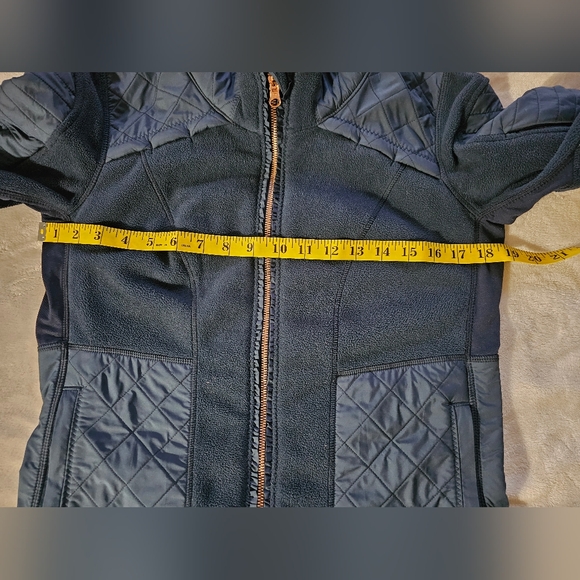 Lululemon Fleece Jacket Navy Blue Color - Picture 7 of 10